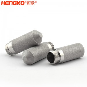 廠家定制微米多孔不銹鋼過(guò)濾器_316L粉末燒結(jié)溫濕度變送器探頭保護(hù)罩