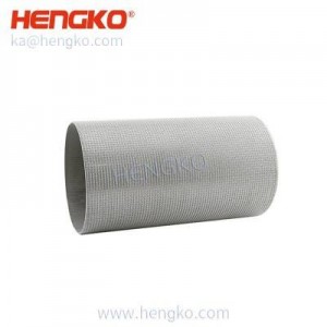 工廠定制耐高溫?zé)Y(jié)多孔不銹鋼304 316 316L絲網(wǎng)筒式高效過(guò)濾器