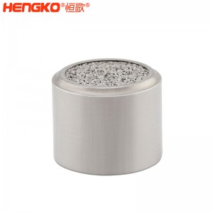 廠(chǎng)家定制0.2-90微米多孔金屬氣體傳感器防爆外殼，隔火焰耐腐蝕316L不銹鋼防爆片