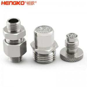廠家定制有創(chuàng)呼吸機氣源入口醫(yī)療級316L不銹鋼過濾器濾芯防塵透氣耐腐蝕，用于呼吸機