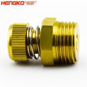 廠家批發(fā)HSD型可調(diào)節(jié)青銅消聲消音器多規(guī)格耐高溫消音降噪，用于電磁閥氣動靜音器接頭