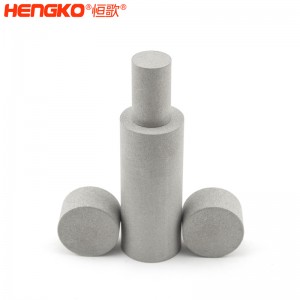 恒歌定制批發(fā)燒結(jié)金屬濾柱,使用壽命長(zhǎng)耐高壓耐腐蝕燒結(jié)金屬濾芯濾柱