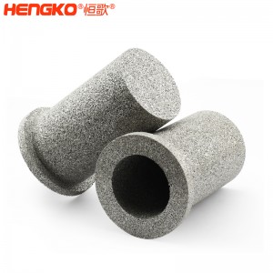 源頭廠家0.1-90μm不銹鋼濾筒透氣性好過濾精準(zhǔn),用于制藥器械金屬粉末燒結(jié)濾芯