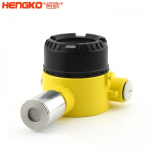 數(shù)顯316L不銹鋼氣體傳感器外殼防水防塵壁掛式工業(yè)氣體傳感器，用于天然氣廠