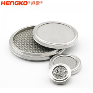 不銹鋼316L金屬材料呼吸回路配件通風(fēng)吸氣菌流過濾器