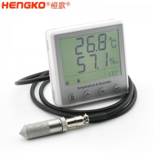 恒歌農(nóng)業(yè)追溯監(jiān)測(cè)系統(tǒng)高精準(zhǔn)RS485溫濕度變送器帶露點(diǎn)功能，自動(dòng)化監(jiān)控溫室大棚溫濕度物聯(lián)網(wǎng)方案