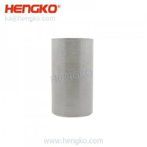 工廠定制耐高溫?zé)Y(jié)多孔不銹鋼304 316 316L絲網(wǎng)筒式高效過(guò)濾器