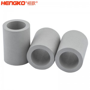 不銹鋼燒結(jié)濾管定制加工_防塵透氣金屬過(guò)濾器_多孔燒結(jié)金屬透氣管