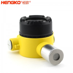 數(shù)顯316L不銹鋼氣體傳感器外殼防水防塵壁掛式工業(yè)氣體傳感器，用于天然氣廠