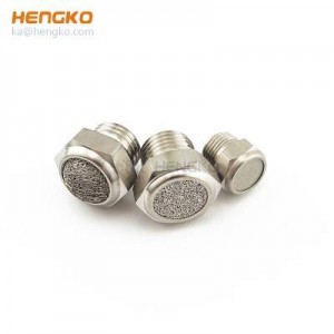 SSL標(biāo)準(zhǔn) 燒結(jié)不銹鋼氣動消聲器_連接板用于控制柜總成