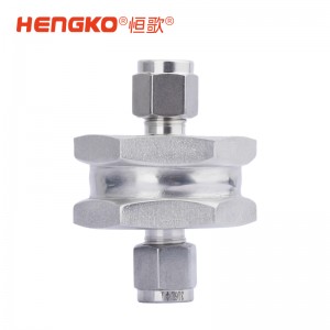 不銹鋼高精度全焊接直通型過(guò)濾器卡套管接頭