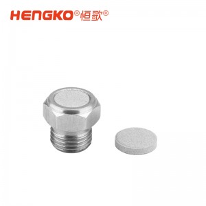 恒歌金屬氣動(dòng)消音器用于電磁閥、氣缸、空壓機(jī)等設(shè)備消音降噪