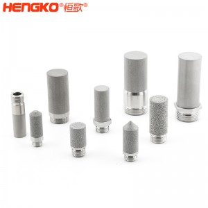 廠家來(lái)圖定制粉末燒結(jié)316L不銹鋼過(guò)濾器濾芯防塵耐腐蝕，用于化工制藥