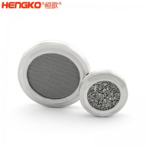 恒歌生產(chǎn)316L不銹鋼燒結(jié)濾芯耐高溫耐腐蝕醫(yī)用級無創(chuàng)呼吸機過濾器