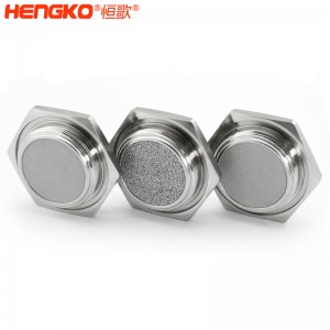 恒歌定制316不銹鋼燒結(jié)呼吸機濾芯耐腐蝕防塵過濾精準醫(yī)療級無創(chuàng)呼吸機配件