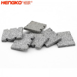 廠家定制微米多孔燒結不銹鋼濾芯_可反向沖洗不銹鋼濾板工業(yè)設備氣源用