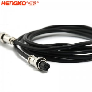 恒歌生產(chǎn)定制高靈敏IP65級防水溫濕度探測器探頭，用于農(nóng)業(yè)氣象站