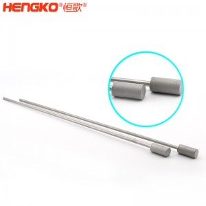 廠家批發(fā)316L不銹鋼長桿不銹鋼曝氣頭耐腐蝕防塵，用于二氧化碳/氧氣擴散